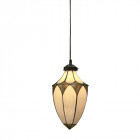 Suspension petit gland 1 ampoule brooklyn, verre et métal Suspension petit gland 1 ampoule brooklyn, verre et métal