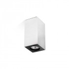 Plafonnier aluminium squad 1 ampoule h13 cm
