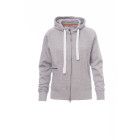 Sweat-shirts brushed fleece melange 300 g/m2 60%co 40%pl payper dallas+lady gris chiné - 000406p09313001m