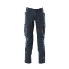 Pantalon de travail avec poches genouillères MASCOT Accelerate - 18579-442-Bleu marine-90-52