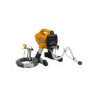 Pompe peinture airless aeromax600 de 600w avec pistolet, buse et tuyau