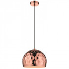 Suspension cuivre devon h176 1 lumières