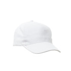 Casquette unisexe 5 panneaux DENVER - Taille unique - Blanc - PAYPER - PAY13691