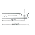 1 support à sceller radiateur traditionnel axe L255 - 137105