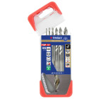 6 Forets métaux HSS taillé meulé affûtage Tivoly Smart Point Ø 1 à 8mm - TIVOLY - 11457070002 6 Forets métaux HSS taillé meulé affûtage Tivoly Smart Point Ø 1 à 8mm - TIVOLY - 11457070002