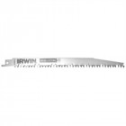 2 lames de scie sabre HCS S2345X Longueur 200 mm Denture 4 à 2,4 tpi - Pas de 6 à 10 mm
