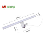 Applique murale led smd carre 5w ip44 - couleur eclairage au choix