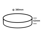 Plafonnier led 24w rond - couleur eclairage au choix