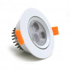 Spot encastrable led 3w 80 orientable - couleur eclairage au choix