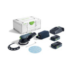 Ponceuse excentrique hybride ETSC 2 150 4,0 I-Plus - FESTOOL - avec 2 batteries 18v 4.0Ah - chargeur - Systainer- 577726
