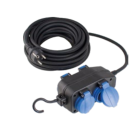Quadriplette SCHWABE 10 M H07RN-F 3G1.5 - 4 prises - 860605