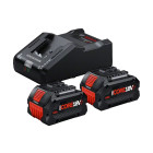 2 batteries PROCORE18V+ 8.0AH + chargeur GAL 18V-160 PROFESSIONAL - BOSCH - 4053423252668
