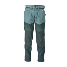 Pantalon de travail avec poches genouillères MASCOT Customized - 22479-230-39-82-Vert menthe