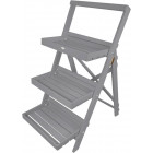 Échelle à plantes en pin - Couleur au choix