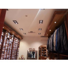 Downlight spot led cob rectangle 2x20w - couleur eclairage : blanc froid 6000k - 8000k