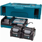 Makita 40V Li-ion MAX Set de démarrage - 2 batteries 2,5 ah - Mbox - 191V27-4