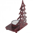 Photophore sapin de noël en métal taille 2