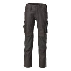Pantalon de travail avec poches genouillères MASCOT Unique - 21979-459-Gris anthracite-48-76