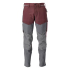Pantalon de travail avec poches genouillères MASCOT Customized - 22379-311-Bordeaux-41-90