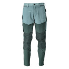 Pantalon de travail avec poches genouillères MASCOT Customized - 22379-311/2-Vert menthe-48-76