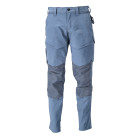 Pantalon de travail avec poches genouillères MASCOT Customized - 22379-311/2-Bleu gris-38-82