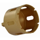 Foret diamant à sec TIVOLY Ø25 l.38 mm - Spécial céramique - 12000922500 Foret diamant à sec TIVOLY Ø25 l.38 mm - Spécial céramique - 12000922500