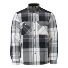 Chemise de travail en flanelle avec doublure fourrure MASCOT Customized - 23104-446-Gris anthracite-L