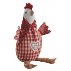 Cale-porte poule vichy