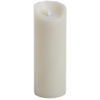 Bougie à led oscillante en cire véritable 8cm de diamètre taille 3