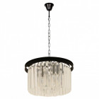 Suspension noire loft 3 ampoules 89 cm