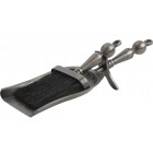 Set pelle + balayette en étain