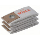 Lot de 3 sacs à poussières pour ponceuse PSM Ventaro 1400 Bosch 2605411225