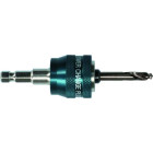 Mandrin Power Change Plus 3/8 pouces 8,7 mm + Foret de centrage HSS-Co Ø 7,15 x 65 mm - BOSCH - 2608594256