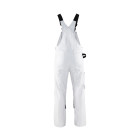 Cotte à bretelles Peintre Blanc/Gris-Foncé 26111210 - Taille au choix