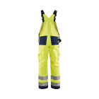 Cotte à bretelles haute-visibilité Jaune-Fluo/Marine 26601804 - Taille au choix