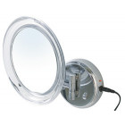 Miroir cosmétique grossissant 5x