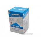 Boîte présentoir de masques FFP2 pliables à valve 25 pcs FFP2 Usage unique SILVERLINE 282404