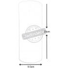 Bougie à led oscillante en cire véritable 9,5cm de diamètre taille 3