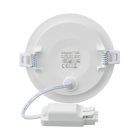 Dalle led ronde extra plate 6w 3000k ø128mm ip40