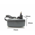 Alimentation secteur 24w / 220v - 12v dc 2a