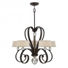 Suspension madison, bronze, 5 ampoules