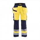 Pantalon de travail haute visibilité femme blaklader artisan