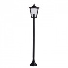 Lampadaire noir street 1 ampoule 105 cm