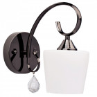 Applique murale grise megapolis 1 ampoule 25 cm