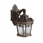 Applique tournai, fonte d'aluminium et verre, petite