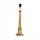 Base de lampe de table nelson, laiton (sans abat-jour)