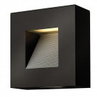 Applique luna, carrée, noir