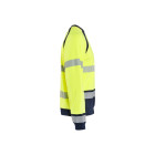 Sweat Multinormes Jaune fluo/Marine 30881762 - Taille au choix