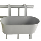 Jardinière pour balcon en métal