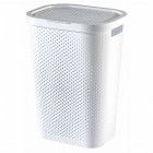 Ensemble de paniers à linge 2 pcs infinity 40l+60l blanc